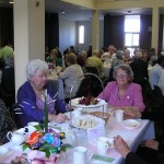 Seniors Afternoon Tea – enjoying the feast!